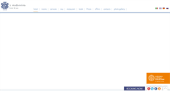 Desktop Screenshot of hotellamadonnina.it